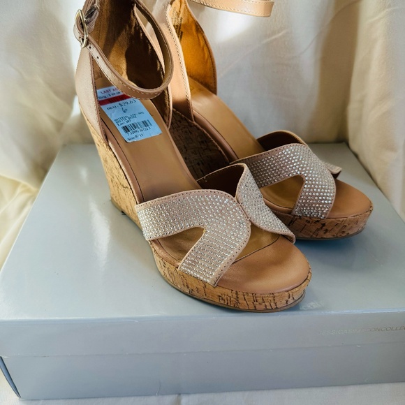 Material Girl MMG Bretta Wedge Women's SIZE 6 - Picture 2 of 8